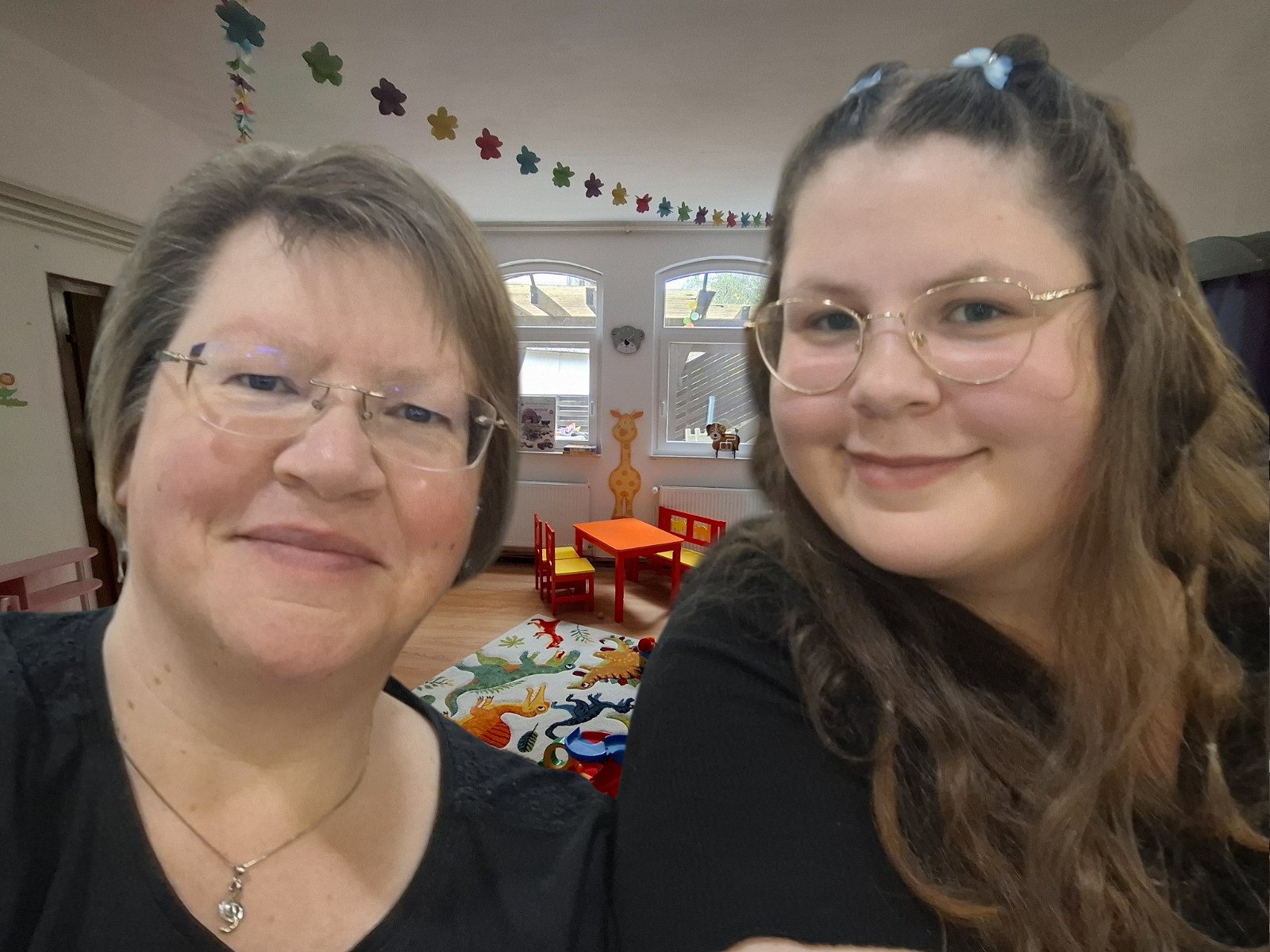 Andrea und Nena von der Kindertagespflege Die kleinen Sonnenscheine